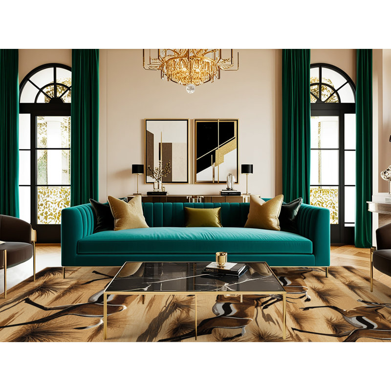  Tapis lavable Thomsons Gazelle, Rectangle 4pi x 6 pi