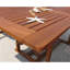 Mcconkey Rectangular Acacia Extendable Outdoor Dining Table With Umbrella Hole , cm W cm D-16100332