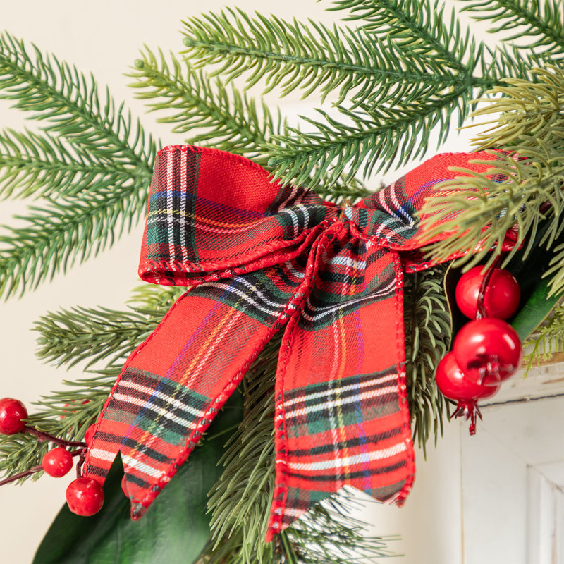 Guirlande 6 pi Christmas Bell, Pinecone & Berry Bow
