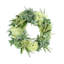 26" Grapevine Wreath With Hydrangea, Fern And Lamb's Ear