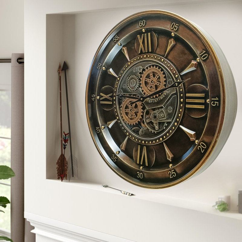 Metal Wall Clock