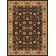 Gloucester Gilded Loom Oriental Black Area Rug
