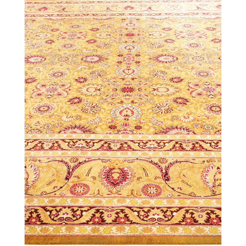 Classic One-of-a-Kind 9' 1" X 13' 0" Hand Knotted Area Rug