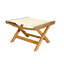 St. Tropez Outdoor Teak Ottoman-1463463177