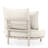 Laguno Metal Outdoor Armless Lounge Chair