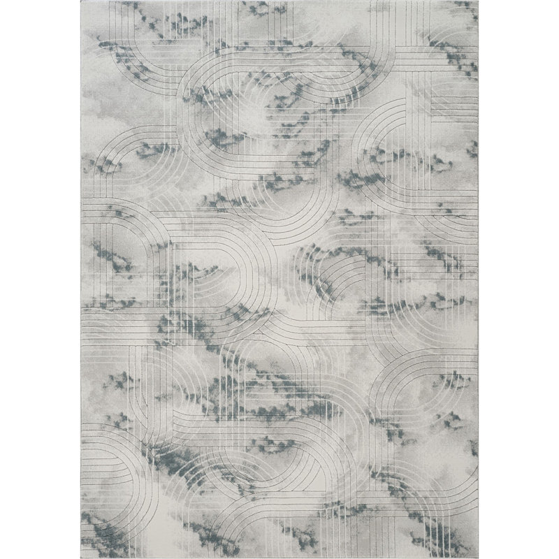 Gray 7 Ft. 10 In. X 10 Ft. 6 In. Area Rug, Rectangle 7'10" x 10'6"