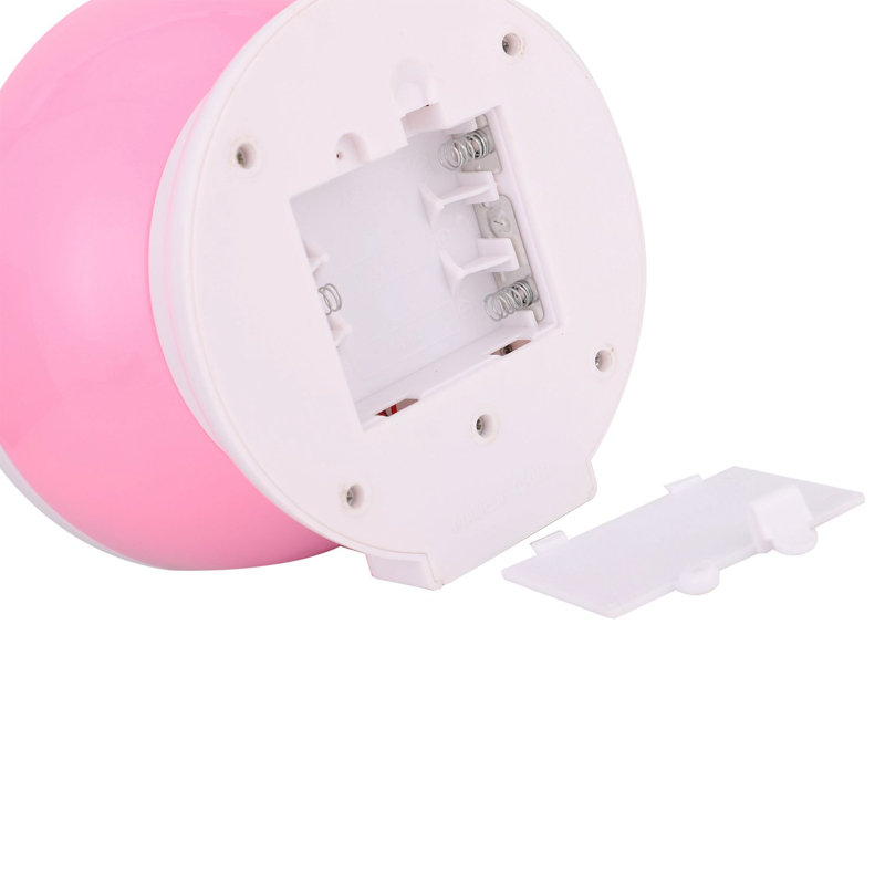 Projecteur d'étoiles à DEL avec veilleuse pour chambre de bébé, Rose