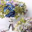 Silk Cloth Arrangement in Vase-320701297