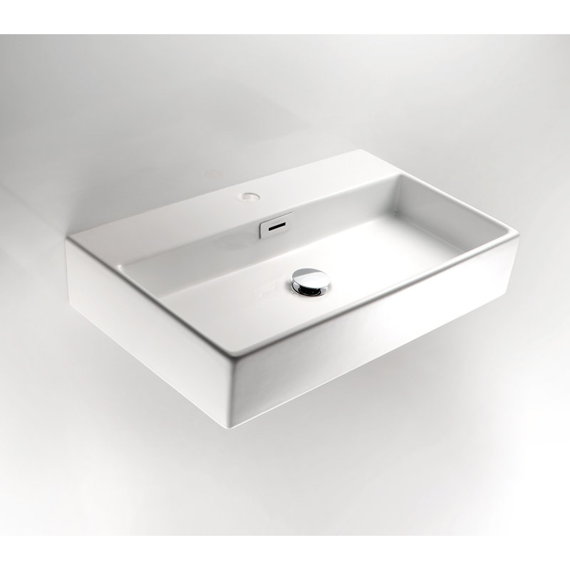 Quarelo 19.9'' L Bathroom Sink, Single Hole