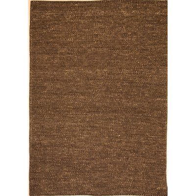 Yahir Solid Colour Wool Hand Woven Area Rug