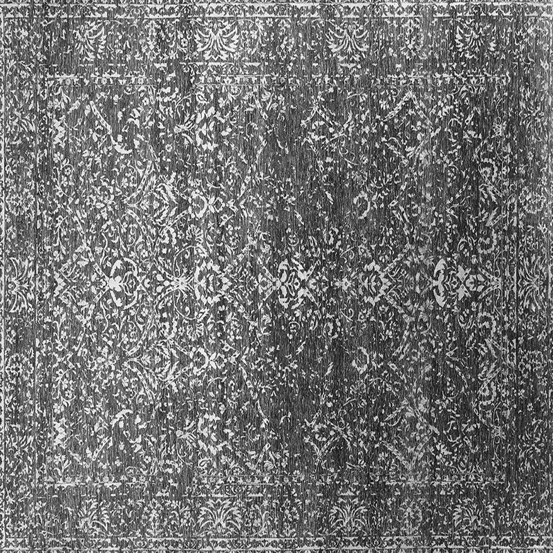 Glasgo Performance Oriental Indoor Rug, Square 7'