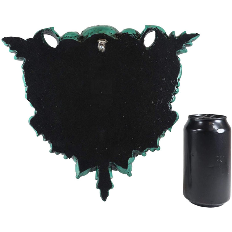 «Ebros Green Celtic Trinity Triangle Acorn And Clover Floral Foliage Greenman Wall Decor 11,5 po large arbre esprit plaque suspendue en tant que sculpture décorative à la maison