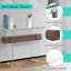 Charnelle 100cm Glass Console Table