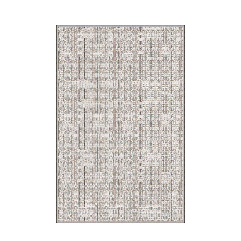 Non-Slip Hall Carpet, 3.3 x 9.8 ft, 100% Polyester, 0.4 in Pile Height, Antibacterial & Machine Washable | 3D Digital Print, Durable Woven Design, Perfect for Home & Office, Easy Care & Maintenance