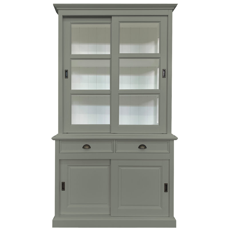 Benjamin-James Display Cabinet, Concrete Grey