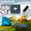 Lits de camping, lit pliant de 75 po avec matelas et sac de transport, lits de bébé robustes à double couche Oxford-91949478