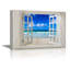 Wi Nature Scene " Serene Natural Landscape Clear Blue Sea And Wood Deck Open Window Modern Wall Pictures Home Decor "-98448488