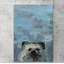 «What Up Raccoon», reproduction sur toile tendue-27175559