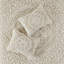 Tufted Cotton Chenille Medallion Fringe Coverlet Mini Set Taupe Full/Queen-117515388-117515391