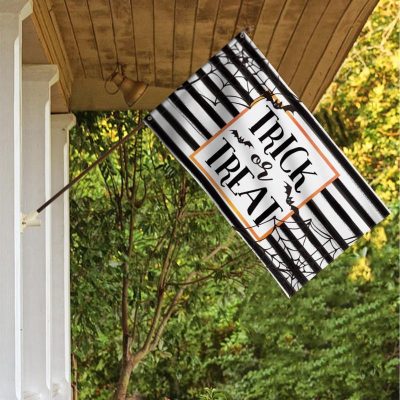 Drapeau d'Halloween pour fête