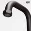 Hart Widespread 3-Hole Bathroom Faucet, 2-Handle High Arc With Round Knob Handles In Matte Black-88783409