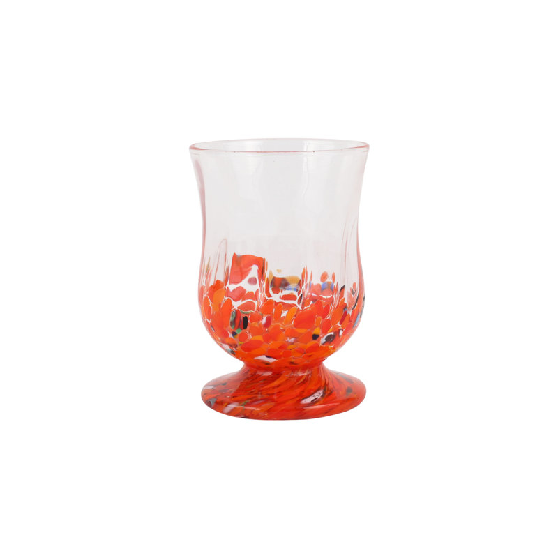 Chiara 8oz. Handmade Drinking Glass