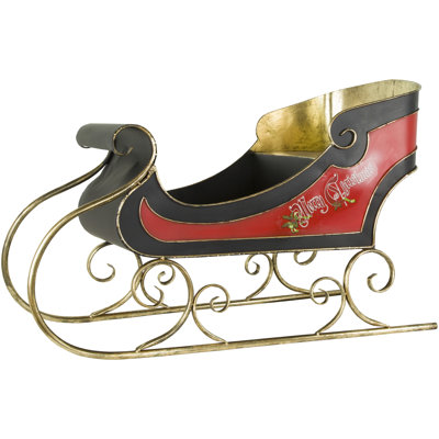 Santa's Sleigh - 50 X 32 Inches