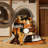 Washable Musical Instruments Collection Music Area Rug-1444413590
