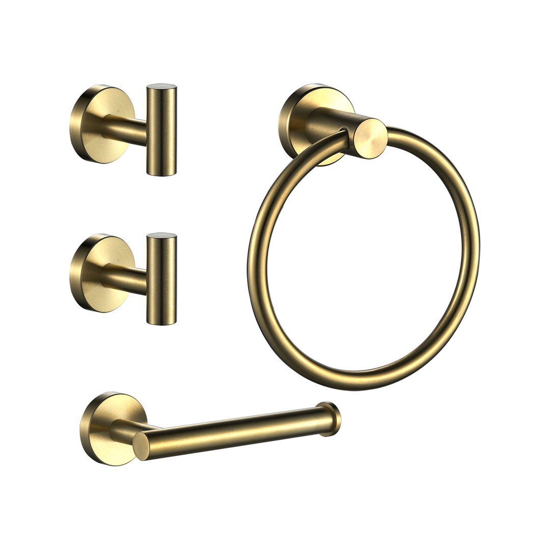 4 - Piece Bathroom Hardware Set FORIOUS 