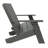 Byrnes Recycled Plastic Double Adirondack Loveseat-38201196