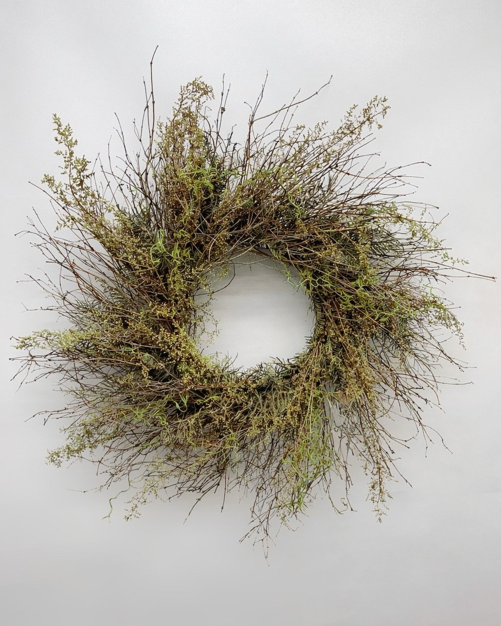 22" Handcrafted Moss Wreath