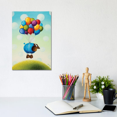 Dream Big! by Gabriela Elgaafary - Wrapped Canvas Painting