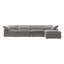 Canapé modulaire rembourré 5 pièces Asher-126563003-126563005