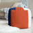 Orange / bleu marine / blanc sélectionné