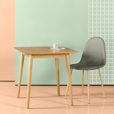 Table de salle à manger en bois massif 29,5 po Bednarz