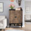 Armoire rustique, rangement rétro, armoire à chaussures pratique