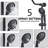 Handshower Shower Head With Handheld Shower System With 8" Rain Shower Head-124897319