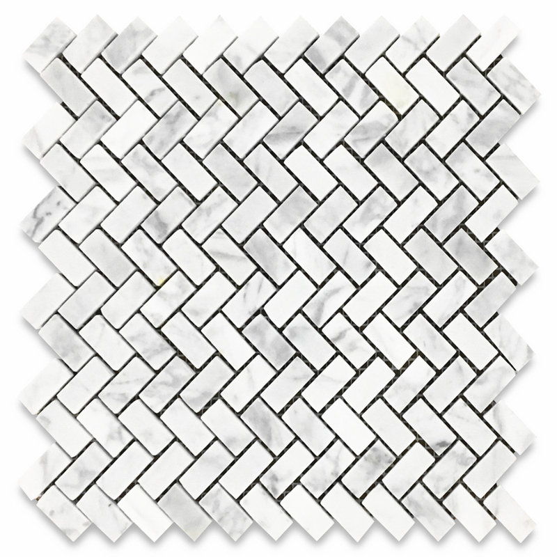 Carreau de mosaïque en marbre 11 po x 11 po
