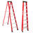 Fiberglass Ladder, 330 Lb Load Capacity