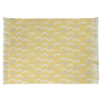 Chenille Chevron Indoor Rug