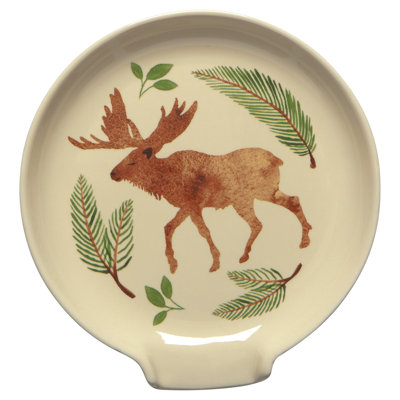 Ceramic / Porcelain Oval Spoon Rest