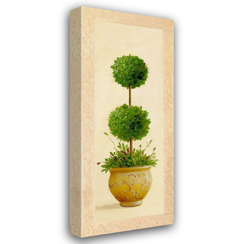 Art sur toile tendue Red Barrel Studio® Welby Gallery: Ball Topiaire II 70742, H 40 po x l 18 po