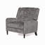 Fauteuil inclinable surdimensionné en tissu texturé-498436238