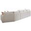 Palm Desert Lansing 3 - Piece Curved Upholstered Corner Sectional-994239978