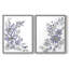 «Periwinkle Patch I», reproduction encadrée de qualité supérieure - prête à être accrochée - aucun clou requis - aucun clou requis-1125729803-1125729842
