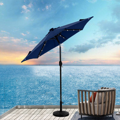 Parasol de marché lumineux 7,5 pi Asylbek