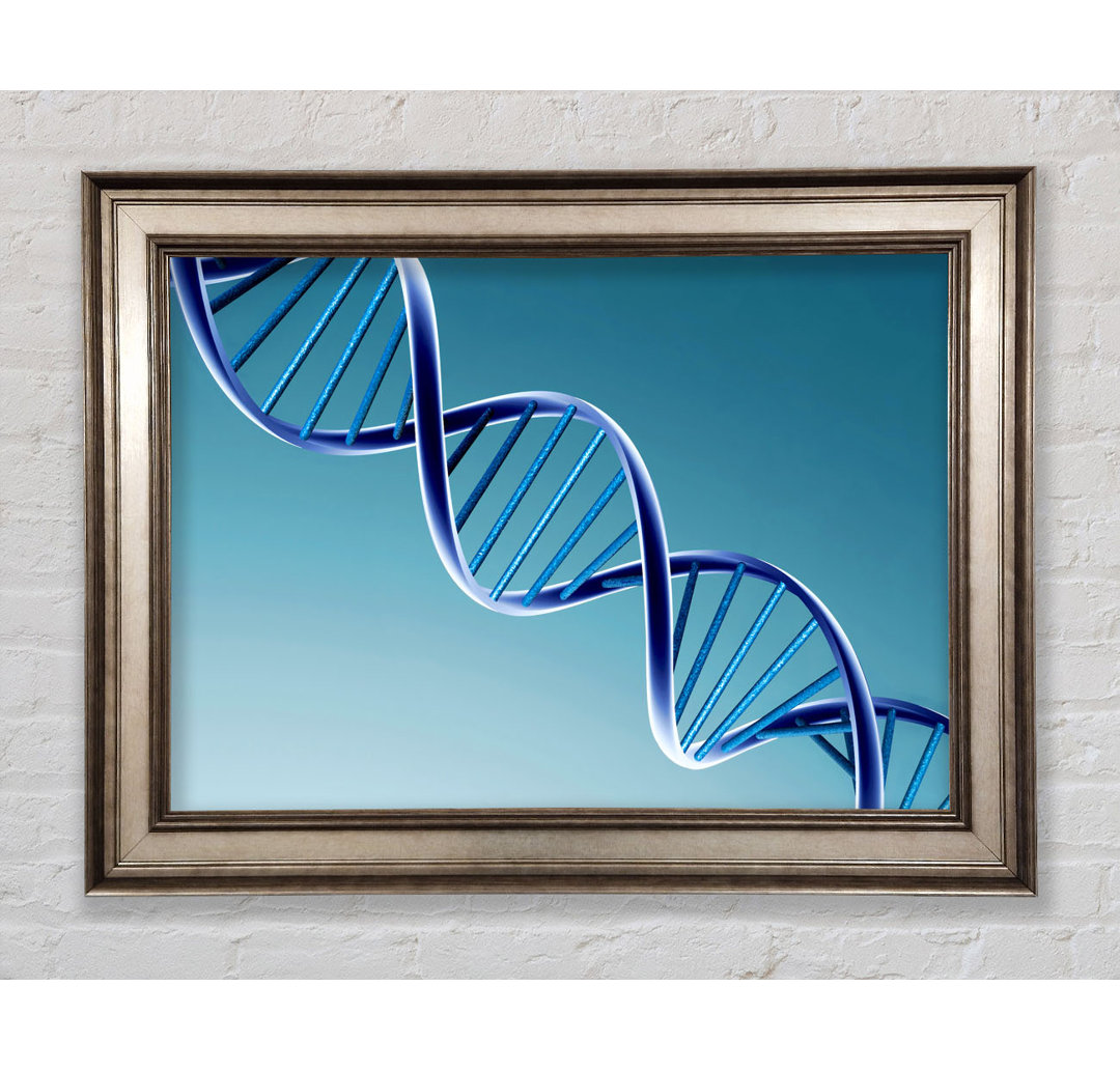 Gerahmtes Leinwandbild Twin Helix Framed Print