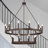 Daromir 20 - Light Dimmable Wagon Wheel Chandelier-1818090435