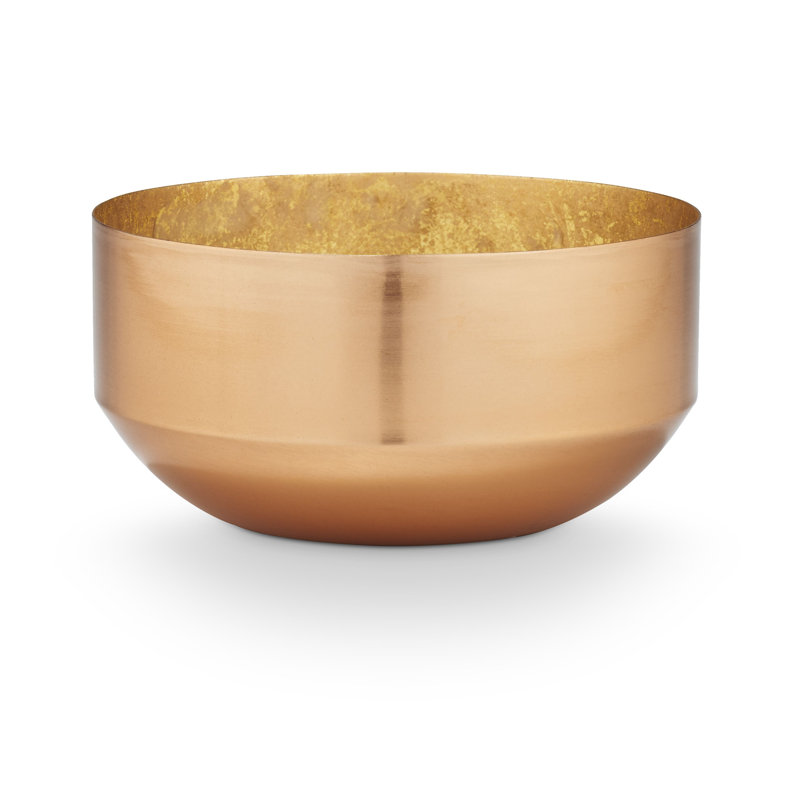 Coconut Milk Mango Scented Soy Candle in Gold Jar