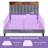 Upholstered Bed Frame with Headboard-Storage Headboard with Smart LED Lights and USB Charging Station,Noise Free,No Box Spring Needed-1944431693-1944431682